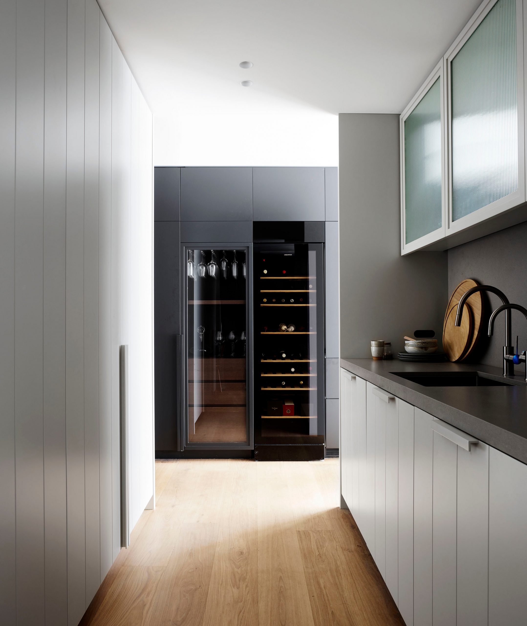 Kitchen & wine storage